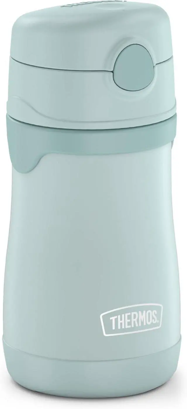 Alt view image 2 of 6 - BABY 10 ounce Stainless Steel Vacuum Insulated Straw Bottle Mint