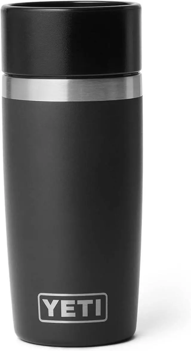 Alt view image 5 of 7 - Rambler 12 oz Travel Bottle Stainless Steel Vacuum Insulated with Leakproof Commuter Cap Black