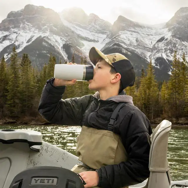 Alt view image 4 of 7 - Rambler 12 oz Travel Bottle Stainless Steel Vacuum Insulated with Leakproof Commuter Cap Black