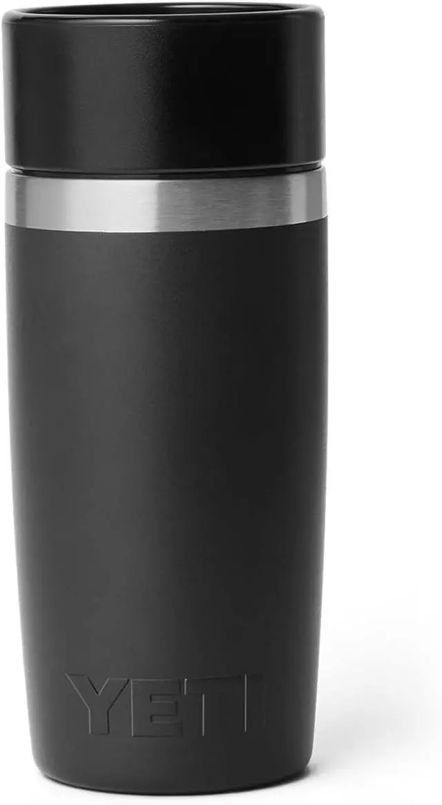 Alt view image 7 of 7 - Rambler 12 oz Travel Bottle Stainless Steel Vacuum Insulated with Leakproof Commuter Cap Black