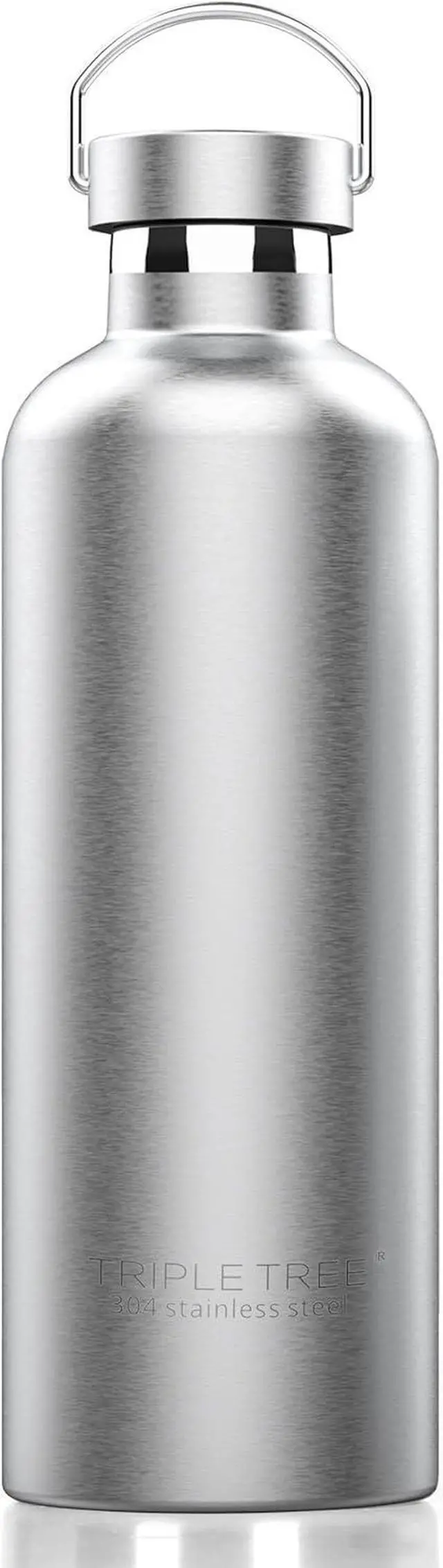 Main image of Triple Tree 34OZ Vacuum Insulated Stainless Steel Water Bottle Double Wall Wide Mouth Lids Keeps beverage Hot or Cold Sweat Proof