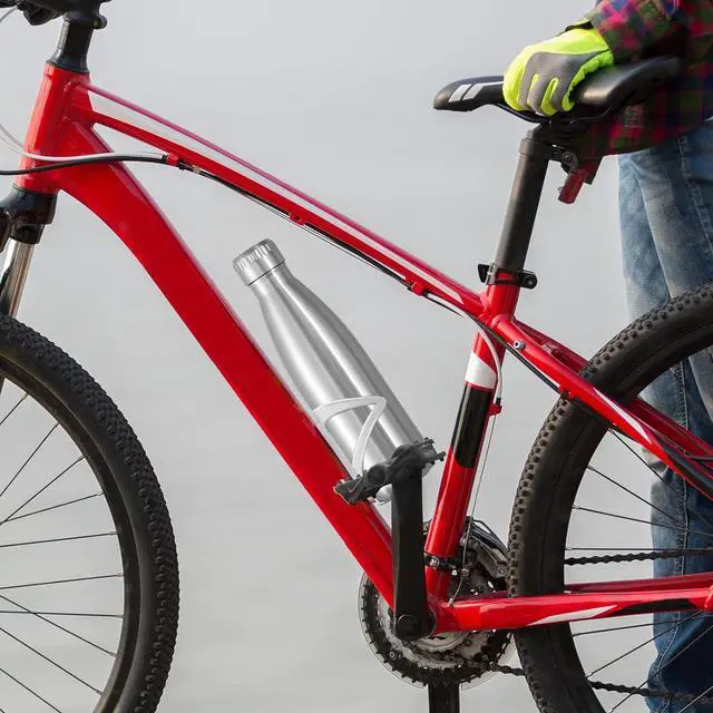 Alt view image 7 of 7 - 17oz Stainless Steel Water Bottles Bulk Reusable Metal Sports Water Bottle Keeps Drink Hot and Cold BPA Free Double Wall Vacuum Cola Shape Insulated Water Bottles for Camping Gym 8 Pack