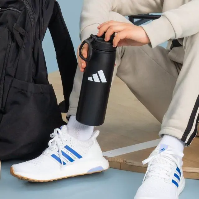 Alt view image 6 of 6 - 20 oz Stainless Steel Water Bottle Insulated Double-Walled 18/8 Metal Men Women Girls and Boys