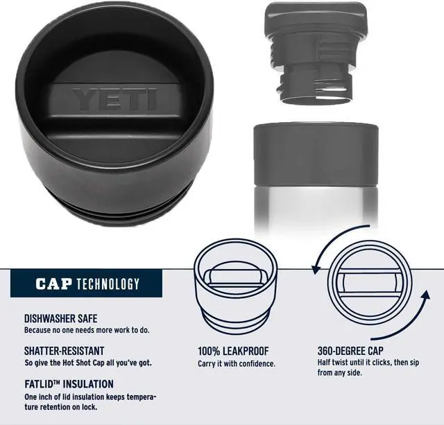 Alt view image 6 of 7 - Rambler 12 oz Bottle Stainless Steel Vacuum Insulated with Hot Shot Cap