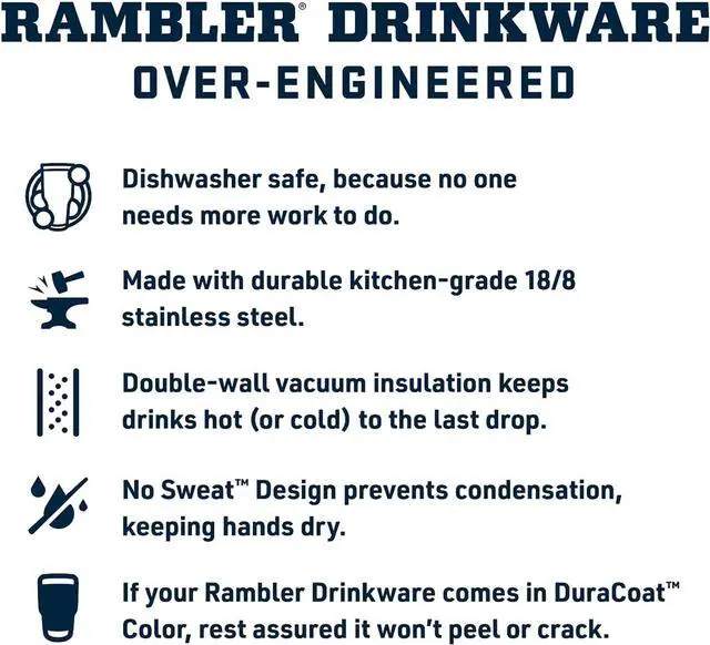 Alt view image 4 of 7 - Rambler 12 oz Bottle Stainless Steel Vacuum Insulated with Hot Shot Cap