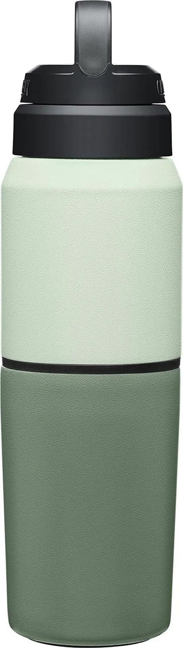 Alt view image 2 of 7 - MultiBev Insulated Stainless Steel Water Bottle & Travel Cup