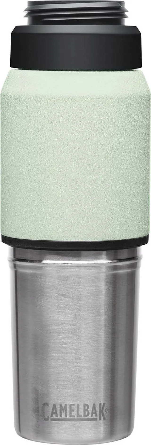 Alt view image 5 of 7 - MultiBev Insulated Stainless Steel Water Bottle & Travel Cup
