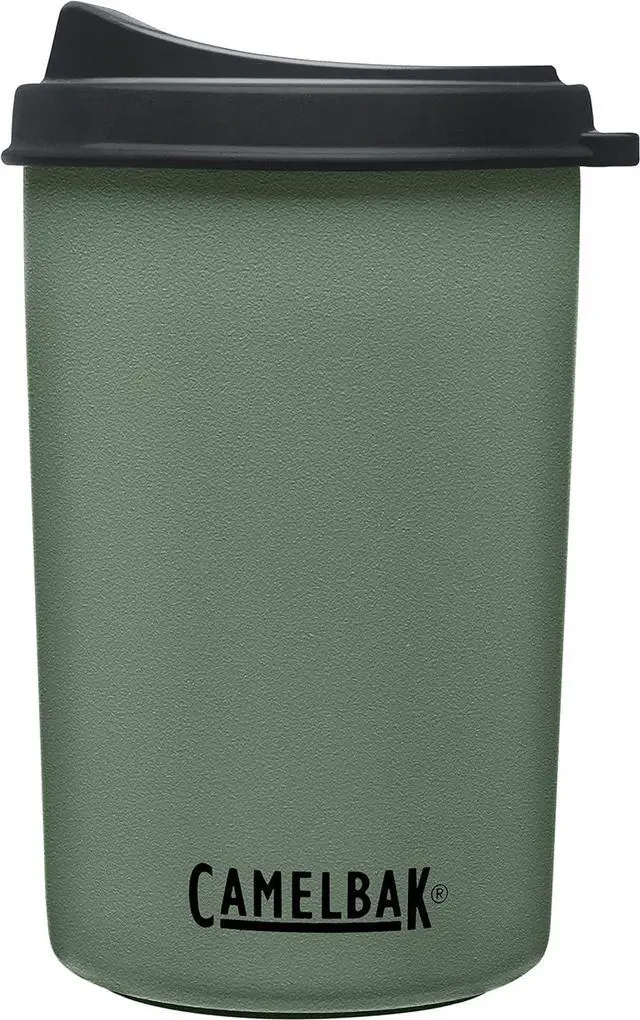 Alt view image 7 of 7 - MultiBev Insulated Stainless Steel Water Bottle & Travel Cup