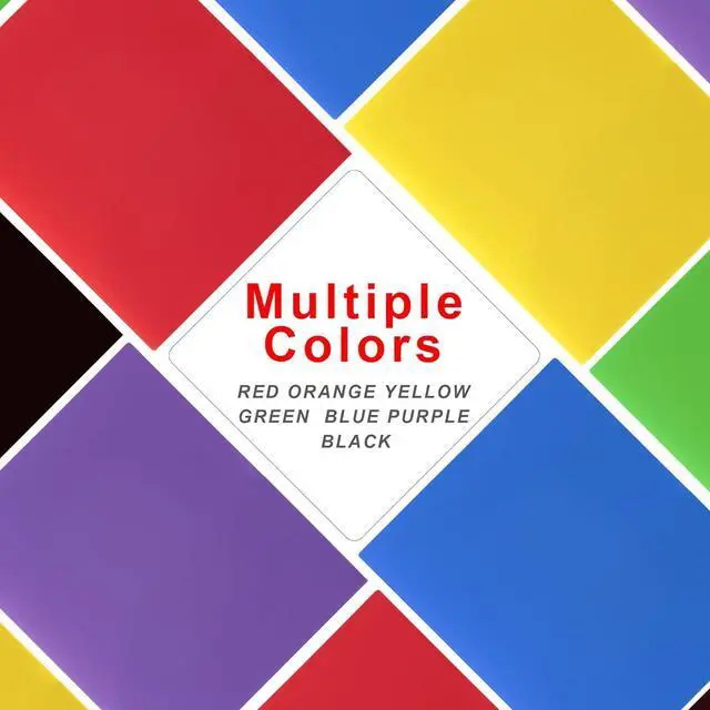 Alt view image 4 of 7 - Plastic Folders with Pockets (7 Pack Assorted Colors) Durable Heavy Duty File Folders with Business Card Slot 2-Pocket Folder for Schoolwork & Office Letter Size