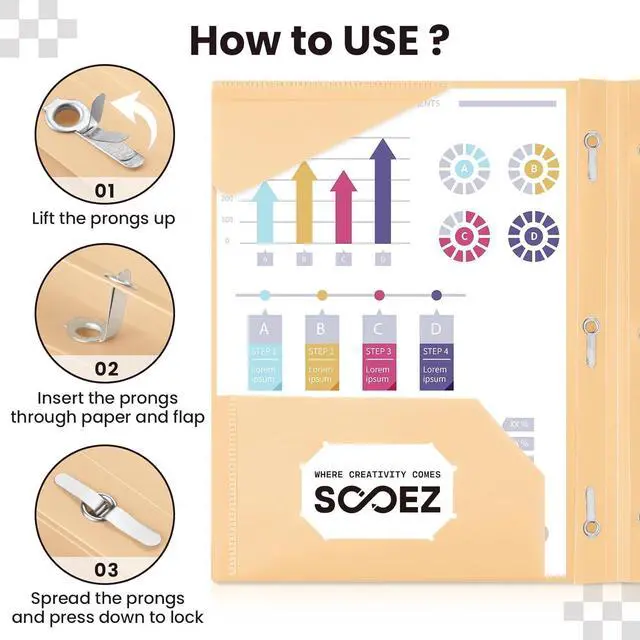 Alt view image 5 of 6 - Folders with Pockets and Prong 6 Pack Pastel Colors File Folders with Prongs 2 Pocket Folders Bulk Plastic Folder School Folder College Supplies Aesthetic Nursing Cute School Supplies