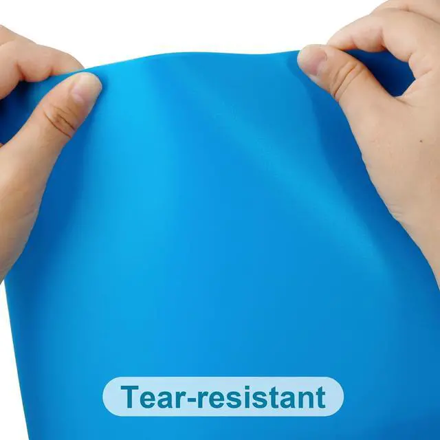 Alt view image 4 of 7 - Plastic Folders with Pockets 2-Pocket Poly Folders Holds 8-1/2 x 11 Paper for School/Office/Home (Lake Blue 6-Pack)