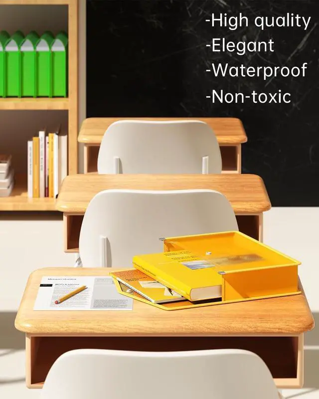 Alt view image 3 of 7 - Plastic Expanding File Folder Transparent envelopes with Snap Closure No Dividers Large Capacity Assorted Colors Bills&Taxes Letter/A4 Size for School/Office/Home-7 Pack