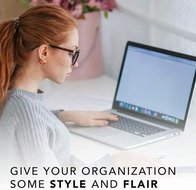 Alt view image 7 of 7 - Designer Black White and Gold Polka Dots File Folders | Set of 9 (3 Designs) | Letter Size Organizers | Decorative Office Supplies | Durable Coated Cardstock | 1/3-Cut Tabs