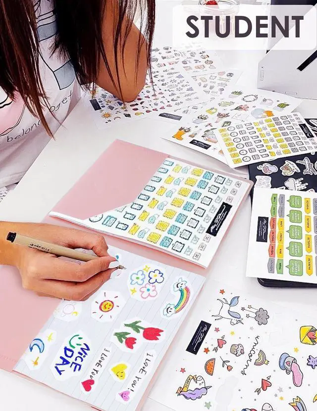 Alt view image 5 of 6 - 5 Pack Folders with Pockets Heavy Duty 2 Pocket Folder Bulk Plastic Folders with Pockets Fit Letter Size File Folders Back to School Office Filing Supplies Pastel Colors