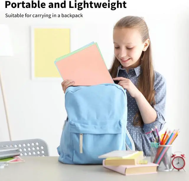 Alt view image 5 of 7 - Folders with Pockets 2 Pocket Plastic Folder with Pockets for School Colored File Folder for Documents Letter Size with Business Card Slot Back to School Office Teacher Supplies(6 Pack Pastel Colors)