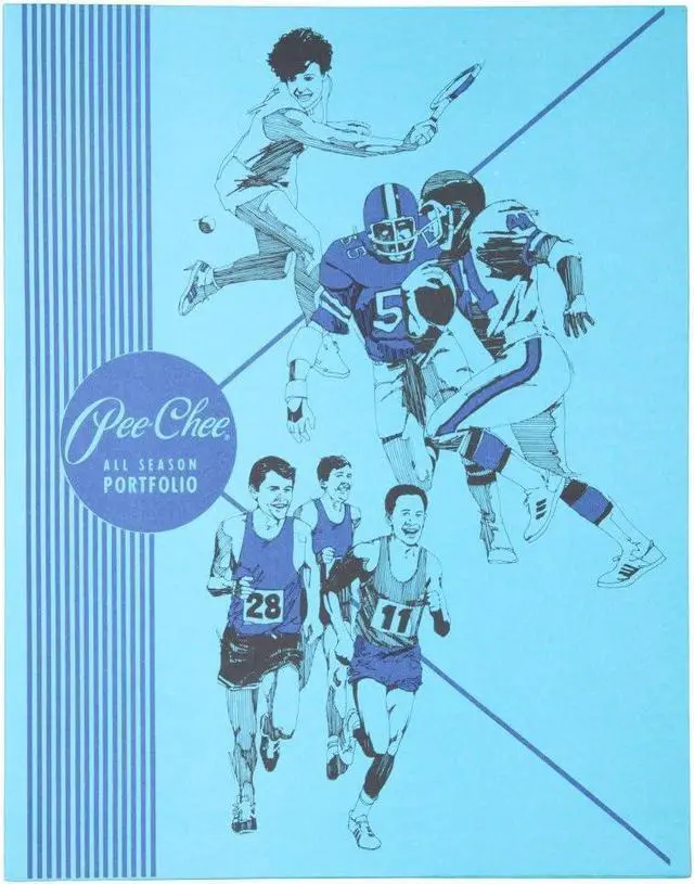 Alt view image 2 of 7 - 2-Pocket Folders Color Talk Pee Chee Portfolio Assorted Colors 5-Pack (73331)