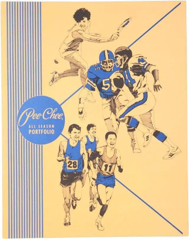 Alt view image 6 of 7 - 2-Pocket Folders Color Talk Pee Chee Portfolio Assorted Colors 5-Pack (73331)