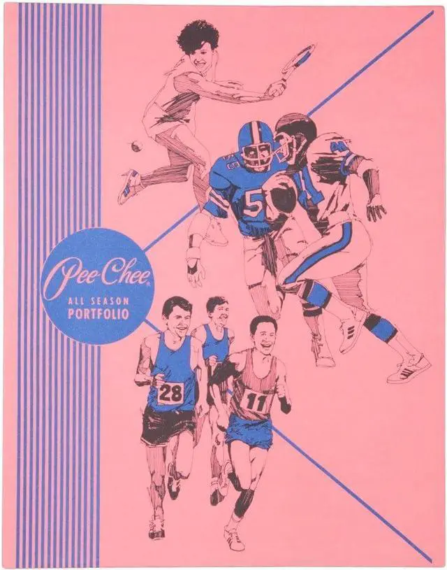 Alt view image 5 of 7 - 2-Pocket Folders Color Talk Pee Chee Portfolio Assorted Colors 5-Pack (73331)