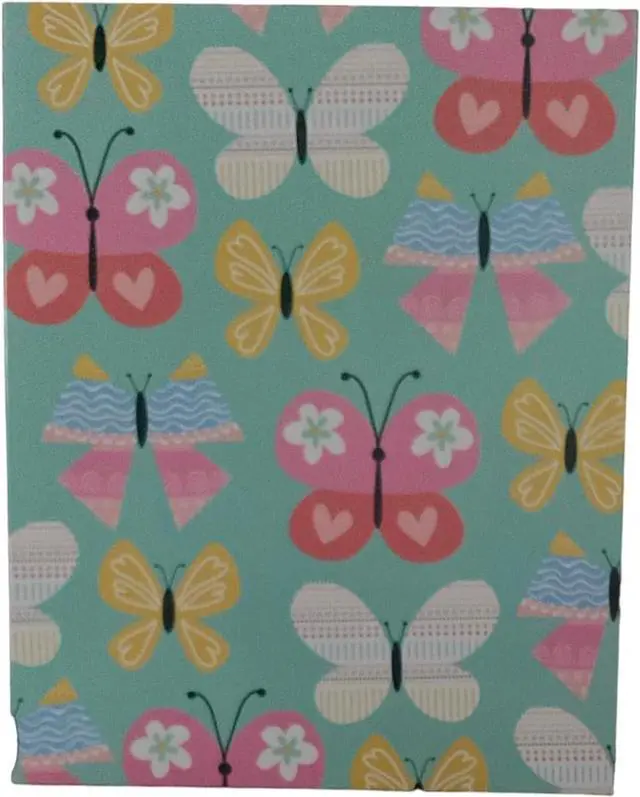 Alt view image 4 of 7 - Back to School 2 Pocket Folders | Heavy Duty | Set of 4 Portfolios | Elementary Grade School | Fun Trendy Designs (Rainbows Unicorns Butterflies Flowers)