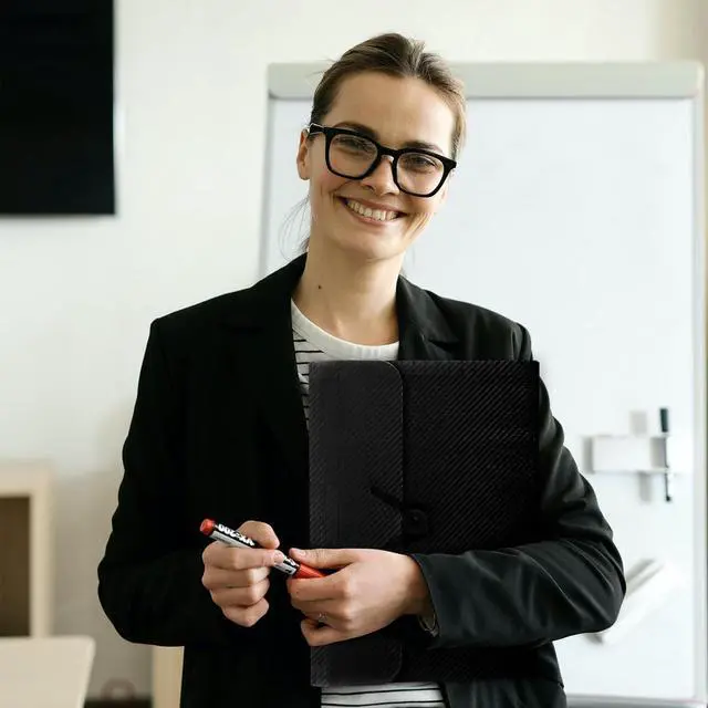 Alt view image 6 of 7 - Accordion File Organizer Expanding File Folder with 7 Pockets Portable Receipt Paper Bill Document Organizer Letter/A4 Size Filing Folder School Office Supplies Black