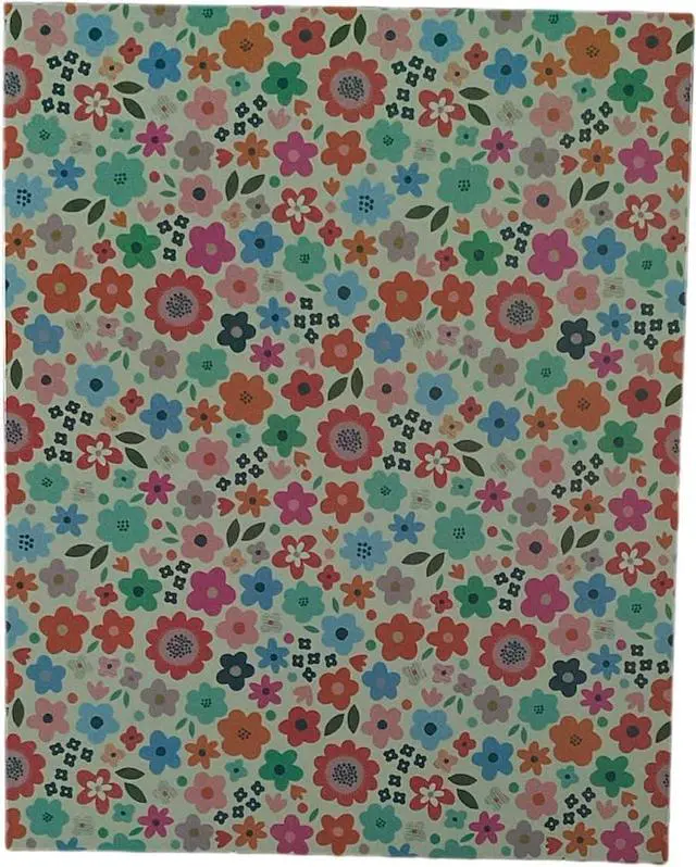 Alt view image 5 of 7 - Back to School 2 Pocket Folders | Heavy Duty | Set of 4 Portfolios | Elementary Grade School | Fun Trendy Designs (Rainbows Unicorns Butterflies Flowers)