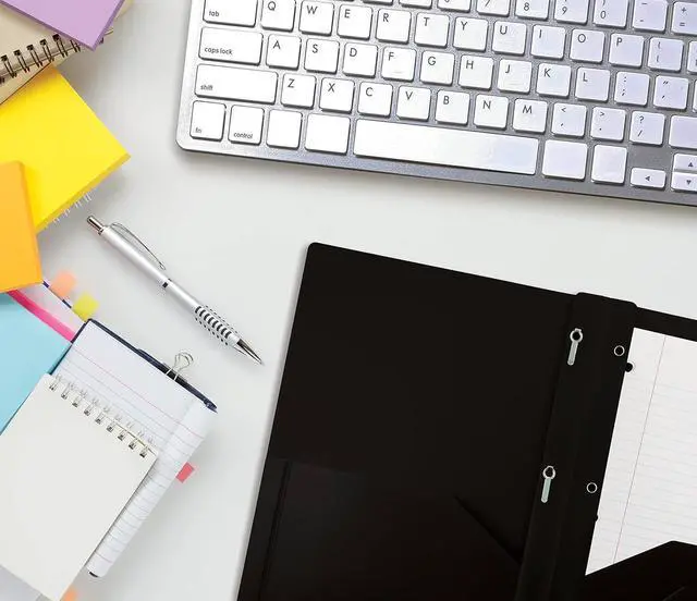 Alt view image 6 of 6 - Black Plastic 2 Pocket Folders with Prongs Heavyweight Letter Size Poly Folders 24 Pack with 3 Metal Prongs Fastener Clips Black