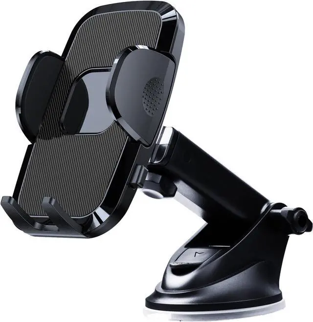 Alt view image 7 of 7 - [Military-Grade Construction] Phone Holders for Your Car 2025 New Car Phone Holder Cell Smartphone Mount Windshield Dashboard Suction Cup Stand Truck Cradle for iPhone  Android All