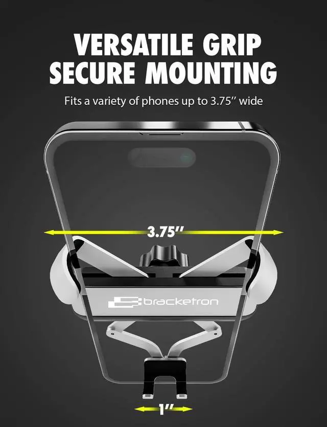 Alt view image 7 of 7 - AutoGrip Series Phone Mount for Car AC Vent