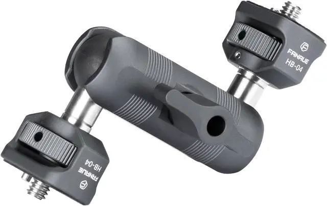 Main image of Mini Articulating Arm Mount Camera Accessories Compatible with 1/4-20 to 1/4-20 Connectors (with Locating Pins) Aluminum-Built Arm Offers Flexibility Connectors