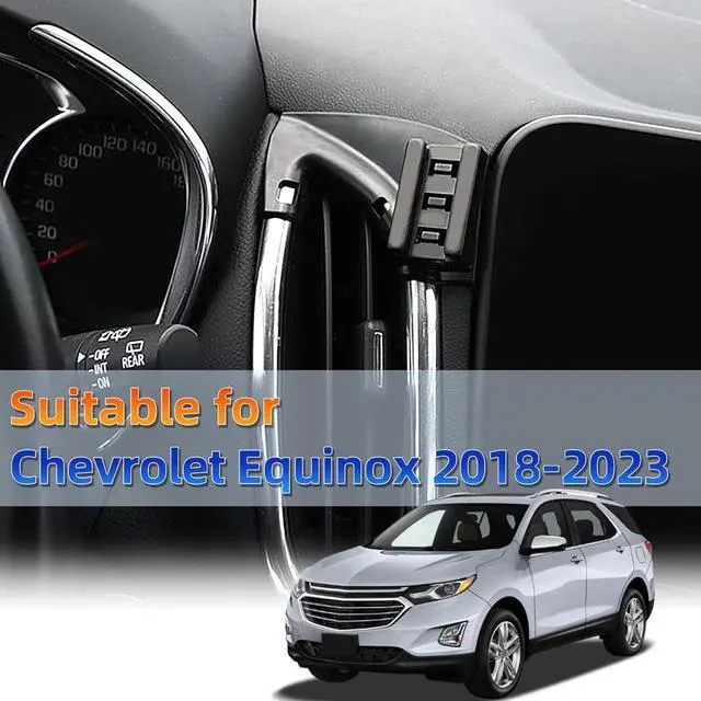 Alt view image 2 of 7 - Car Phone Mount for Chevrolet Equinox 2018 2019-2021 2022 2023 Accessories Chevy Car Phone Holder Magnetic 15W Fast Wireless Charger Air Vent 360° Rotation Cell Phone Automobile Cradles