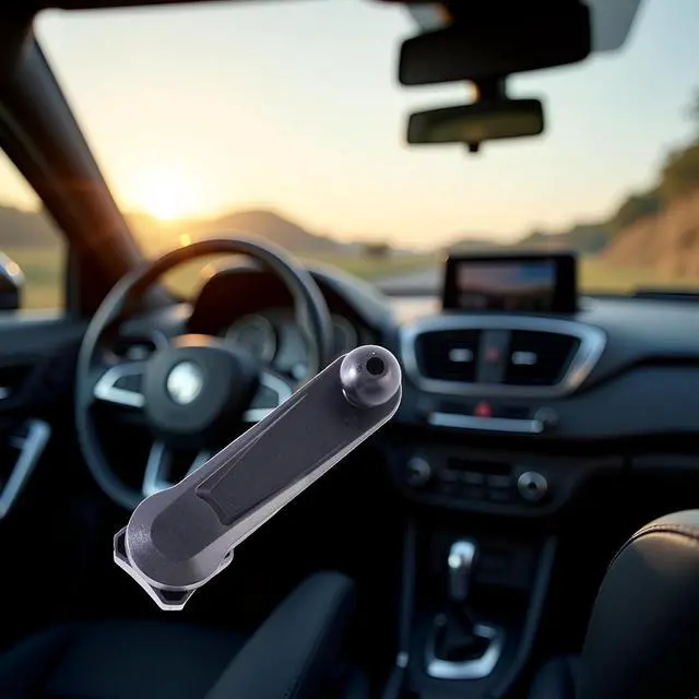 Alt view image 3 of 6 - 17mm Black Ball Head Car Phone Holder Mount Universal Smartphone Stand Extension Bracket Support 360° Rotating Phone Long Arm Mount Automobile Accessories Cell Phone Automobile Cradles