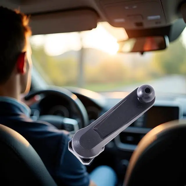 Alt view image 5 of 6 - 17mm Black Ball Head Car Phone Holder Mount Universal Smartphone Stand Extension Bracket Support 360° Rotating Phone Long Arm Mount Automobile Accessories Cell Phone Automobile Cradles