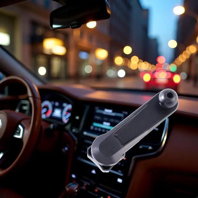 Alt view image 2 of 6 - 17mm Black Ball Head Car Phone Holder Mount Universal Smartphone Stand Extension Bracket Support 360° Rotating Phone Long Arm Mount Automobile Accessories Cell Phone Automobile Cradles