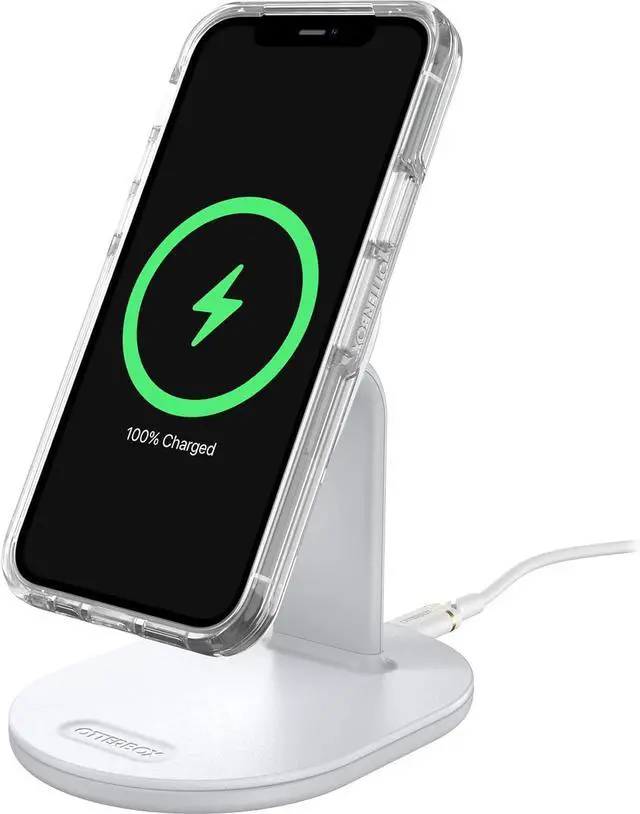 Alt view image 3 of 6 - Wireless Charging Stand 2.0 for MagSafe - White