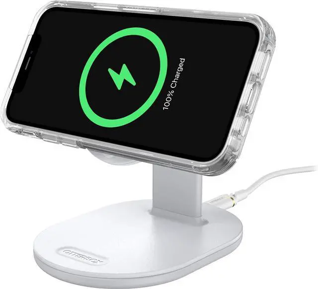 Alt view image 4 of 6 - Wireless Charging Stand 2.0 for MagSafe - White