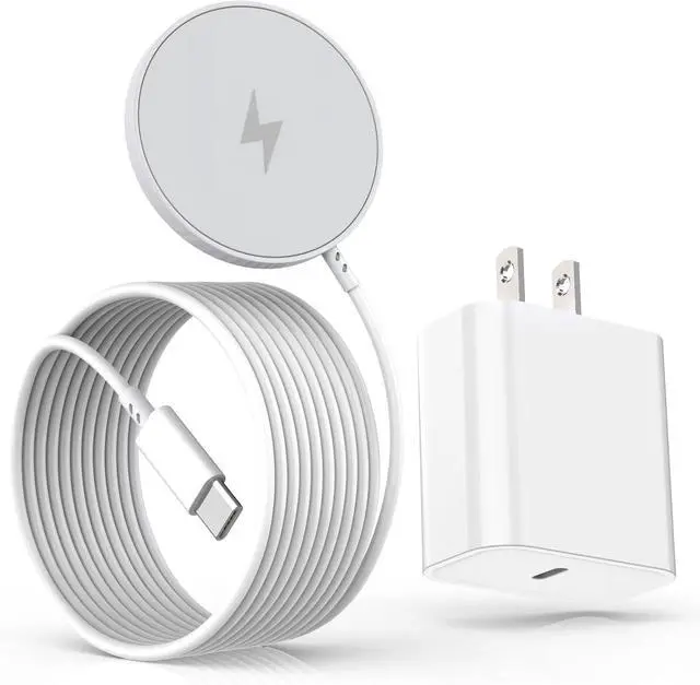 Main image of Magnetic iPhone Wireless Charger 10FT Fast Charging  Mag Safe Charger Wireless Charging Pad for iPhone 16 Pro Max/16 Plus/15 Pro Max/15 Plus/14/13/12/11/AirPods 4/3/Pro2 Phone Mag safe Charge Pad