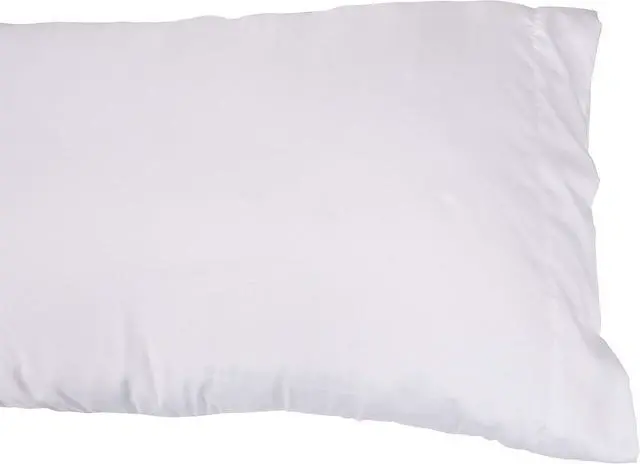 Alt view image 6 of 7 - Brushed Microfiber Pillow Cases Bulk Pack Control Allergies and Ensure Sound Sleep Set of 12 White