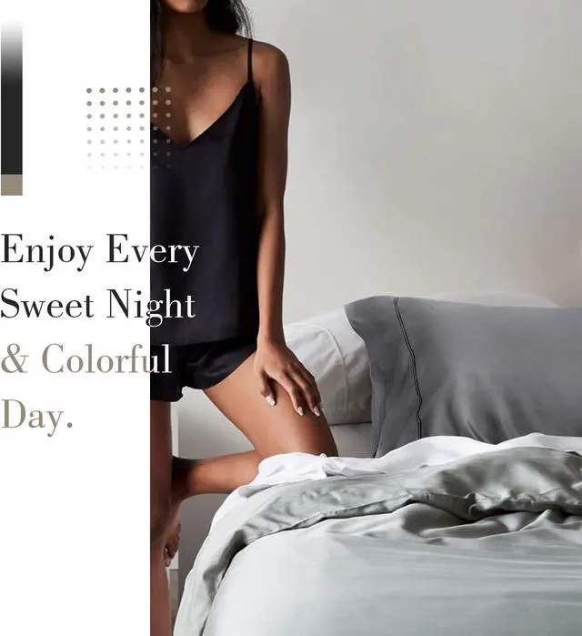 Alt view image 5 of 7 - Cooling Queen Pillow Cases Set of 2 Breathable Cool Silky Soft Rayon Derived from Bamboo Fabric Moisture Wicking for Hot Sleepers Hair and Skin Friendly Dark Grey 2 Pack 20x30IN
