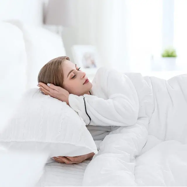 Alt view image 7 of 7 - Standard Size Pillow Shams Set of 2 Ultra Soft Breathable 20 x 26 Inches Pillow Case Envelope Closure Microfiber Farmhouse Bed Pillowcases for Easy Care White