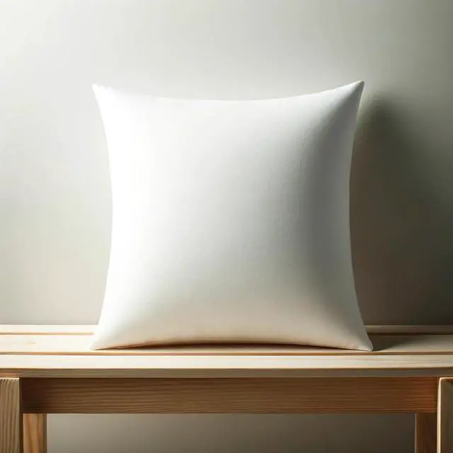 Alt view image 2 of 7 - 18 x 18 inches Pillow Inserts Set of 6 Hypoallergenic Brushed Microfiber Liner Down Alternative Filled Square Cushion Throw Pillow