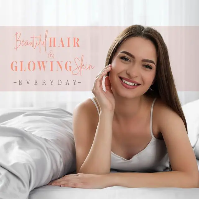 Alt view image 7 of 7 - Silky and Luxurious 2-Piece Satin Pillowcase Set for Healthier Skin and Hair Hidden Zipper Closure and Beautifully Packaged Satin Pillowcase Set King Gold