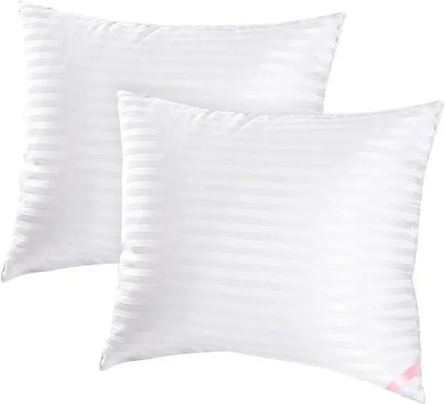 Main image of Throw Pillow Inserts Machine Washable Pillows Premium Polyester Fiber Fill for Sofa Bed & Decorative Cushions (White 18x18inch)