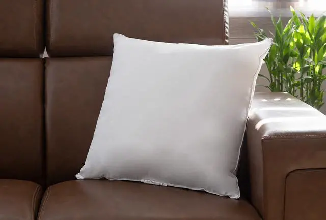 Alt view image 7 of 7 - Throw Pillow Insert - Pack of 2 16x16 Pillow Inserts for Decorative Pillow Covers Throw Pillows Insert for Couch - White