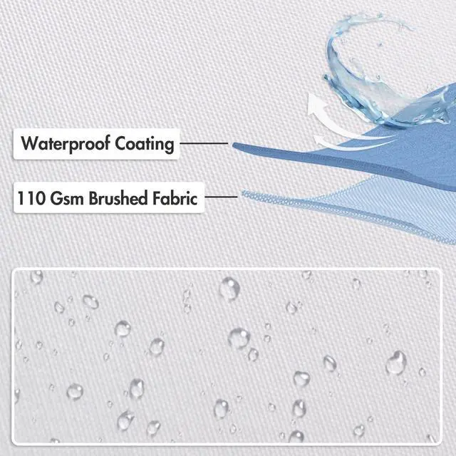 Alt view image 3 of 7 - 20x20 Outdoor Pillows Set of 4 Throw Pillows Waterproof Soft Support Throw Inserts Decorative Water Resistant for Patio Furniture and Garden