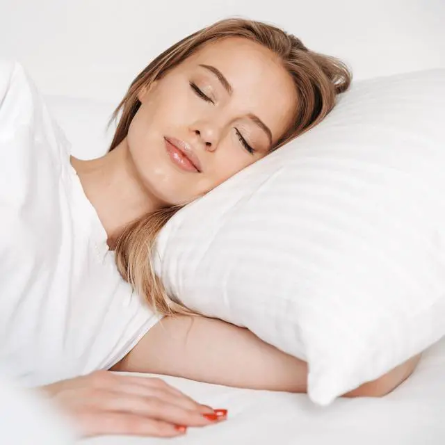 Alt view image 6 of 7 - Pillows Queen Size Set of 2 Hotel Down Alternative Bed Pillow for Sleeping Queen Pillows 2 Pack for Back Stomach or Side Sleepers Fluffy Supportive Queen Size Pilows Machine Washable