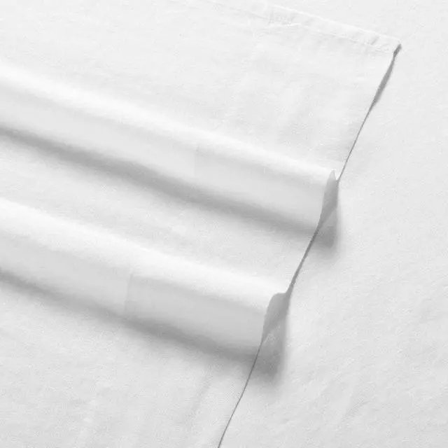 Alt view image 5 of 7 - 100% Cotton Pillowcases Standard Queen/Standard Pillow Cases Percale Cooling Pillow Cover Cool & Breathable Soft Finish Pillow Cases Standard Size - Arctic White