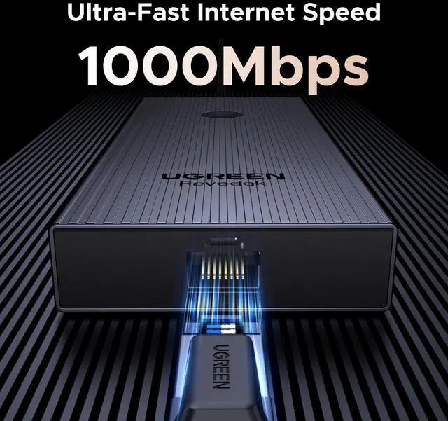 Alt view image 7 of 7 - UGREEN Revodok Pro USB C Hub 9-in-1, Multiport Adapter with 4K@60Hz HDMI, 2 USB-C 3.2, USB-A 3.2 & 3.0, SD/TF 170MB/s, RJ45, PD 100W, Compatible with MacBook Air/Pro, iPad Pro, Steam Deck