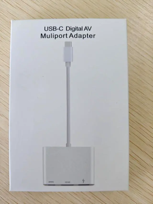 Alt view image 2 of 7 - USB-C Digital AV Multiport Adapter USB C to HDMI Adapter for iPhone 15/16 to TV with 100W Fast Charging 4K60Hz HDMI &USB3.1 Compatible for Iphone15/16 MacBook Pro Ipad Pro