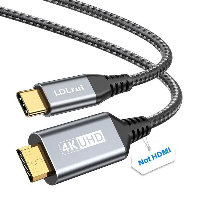 Main image of 4K USB C to Mini HDMI Cable 3.3FT Supports 4K@60Hz 2K@120Hz High Speed Type-C to Mini HDMI Uni-Directional Cord for Steam Deck ROG Ally Laptop MacBook KYY ARZOPA MNN Portable Monitor