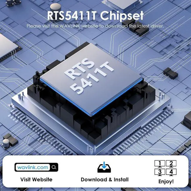 Alt view image 5 of 7 - USB C to Quad HDMI 4K Adapter Universal USB A to HDMI Docking Dual Triple Display Station for Windows Mac M1/M2/M3/M4 Thunderbolt USB-C Laptops